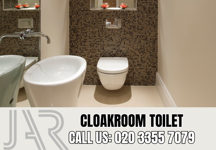 Cloakroom and Downstairs Toilet Installation by Palmersgreen Bathroom Fitters