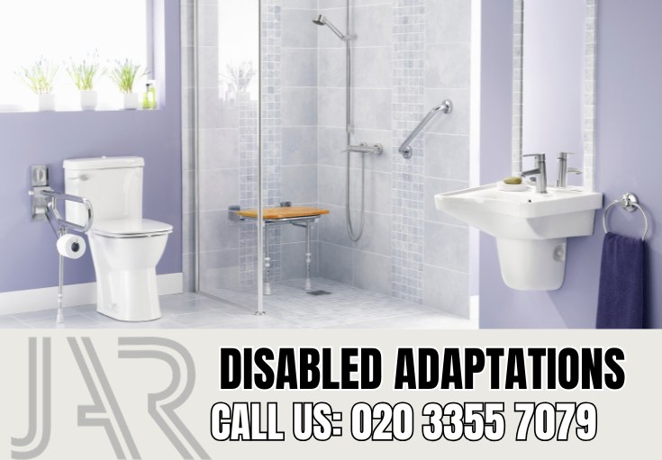 Disabled Bathroom Adaptations by Palmersgreen Bathroom Fitters
